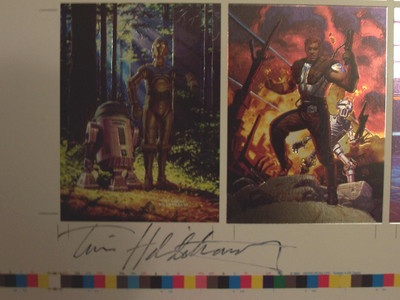 Star Wars - Signed by the artist