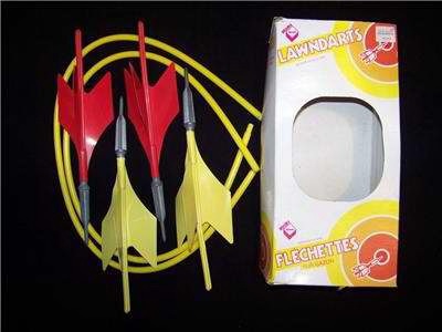 2 Lawn Darts Jarts sets MIB