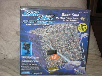 Playmates Star Trek Next Gen Borg Ship