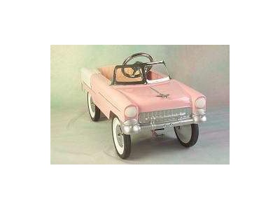 55 Classic -Pink/White Pedal Car $249.00