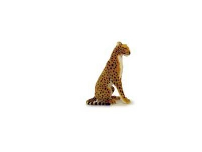 Sitting Cheetah With Sound - 13" $37.00