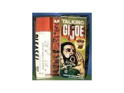 WOW! Talking Gi Joe Commander repro box