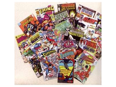 Assortment of 20 different comic books
